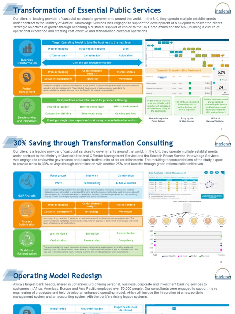 Project Management and Consulting Case Studies V2.5 Download Free PDF Analytics Call Centre
