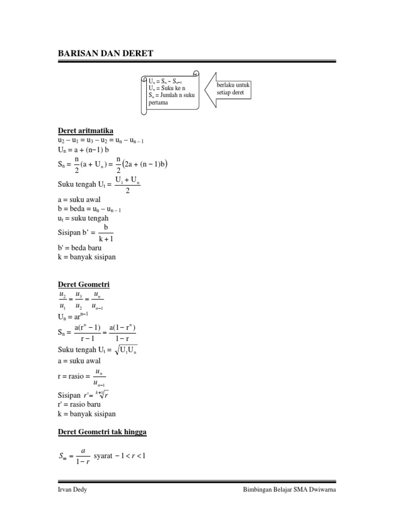 Vdocuments Mx Kumpulan Rumus Matematika Sma Lengkap Pdf Pdf