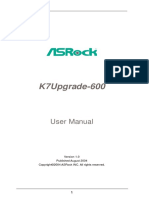 K7Upgrade-600: User Manual