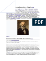 Influencias Intelectuales en Marx y Engels