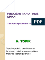 Penulisan Karya Tulis Ilmiah Fhui - Edited 2014-4