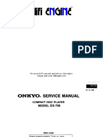 Hfe Onkyo dx-700 Service PDF
