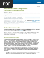 Magic Quadrant For Enterprise File Synchronization and Sharing