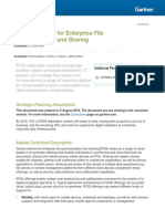 Magic Quadrant For Enterprise File Synchronization and Sharing