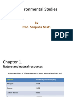 Environmental Studies: by Prof. Sanjukta Mistri