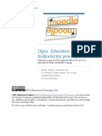 Open Education Resource: Hydroelectric Power Plant: RC1341 - TEAM19 - (GROUPID-1068)