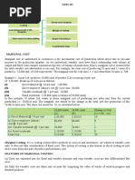 Meaning of Marginal Cost and Marginal Costing: (I) (Ii) (Iii) (Iv)