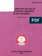 IRC SP 63-2018_GUIDELINES FOR THE USE OF INTERLOCKING CONCRETE BLOCK PAVEMENT