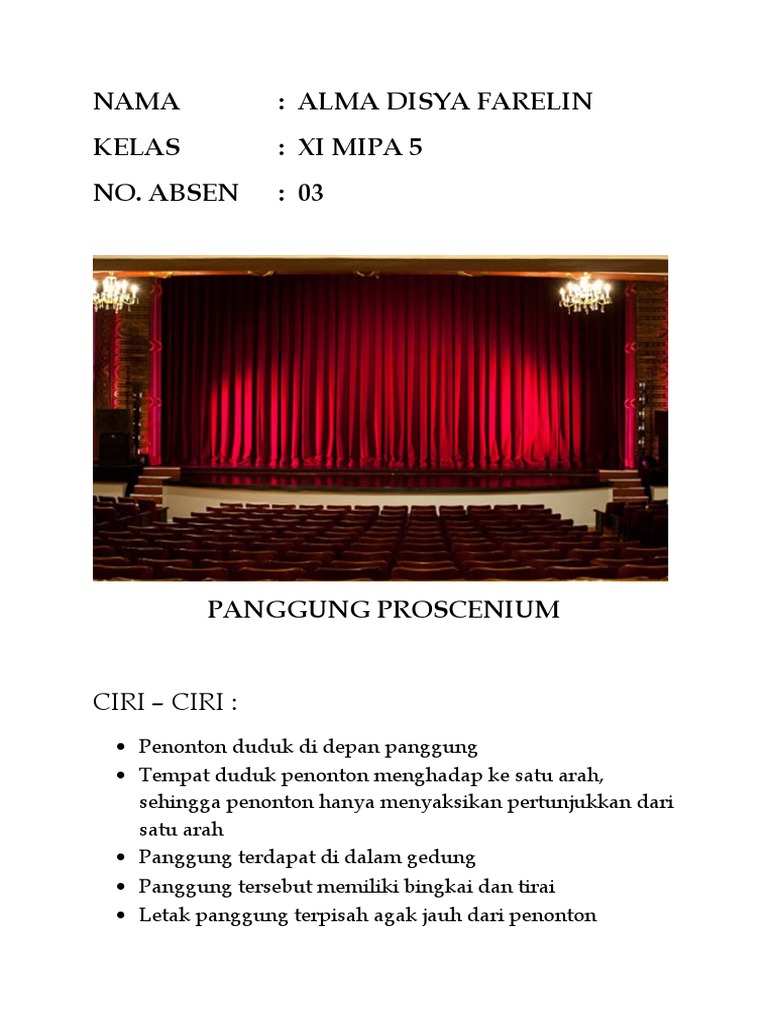 Panggung proscenium