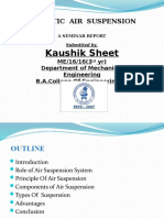 Kaushik Sheet: " Automatic Air Suspension System "