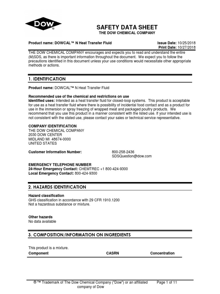 Safety Data Sheet 1. Identification PDF Toxicity Polyvinyl Chloride