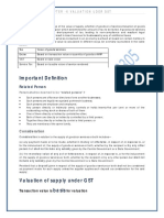 Valuation Under GST PDF