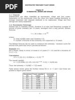 Wastewater Treatment Plant Design