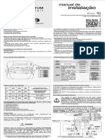 Manual de instalação do sistema de acessórios automotivos QA108