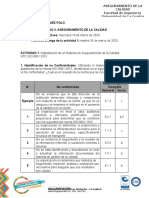 aseguramiento de la calidad