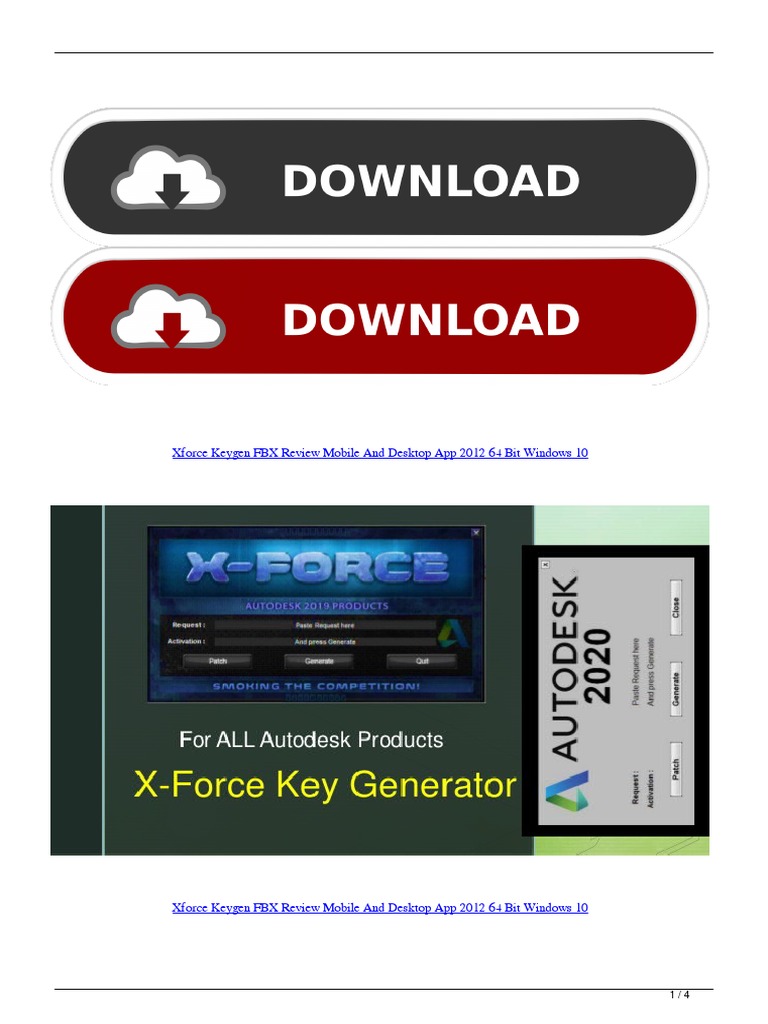 Xforce Keygen Fbx Review Mobile And Desktop App 12 64 Bit Windows 10 Pdf Auto Cad Windows 10
