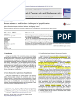 Recent Advances and Further Challenges in Lyophilization. Kasper Et Al PDF