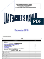 PFLE Teacher's Manual (December 2010)