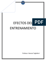 Efectos Del Entrenamiento PDF