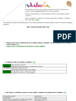 Andalucía webquest