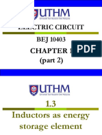 Electric Circuit BEJ 10403: (Part 2)