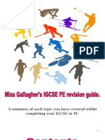 IGCSE PE Revision Summary