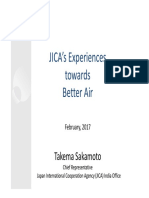 JICA's Experiences Towards Better Air: Takema Sakamoto