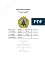 Biomaterial 1 Bahan Implan Kelas F Kel. 3