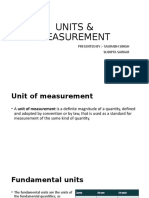 Units & Measurement Part-1