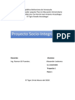 Proyecto Socio-Integrador en Ingeniería de Mantenimiento
