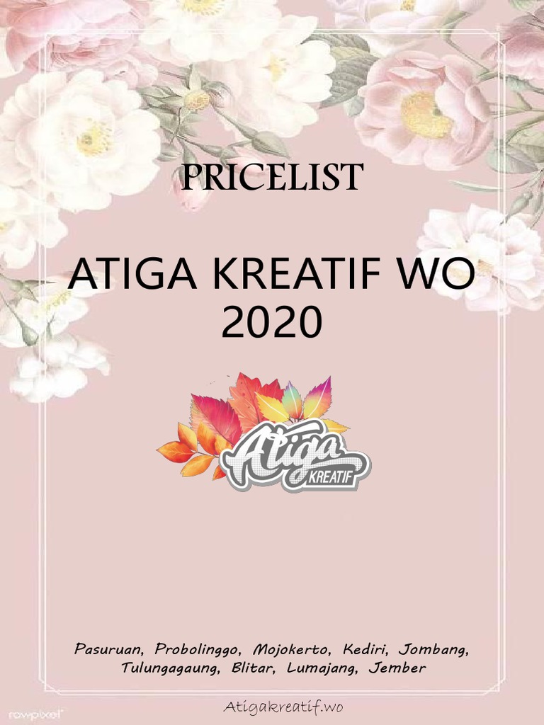 Atiga Kreatif Wo 2020 Luar Kota Pdf