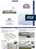 Catalogo de Invernaderos Multicapilla Techo Curvos Ininsa PDF