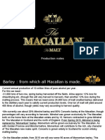 Macallan Production Notes