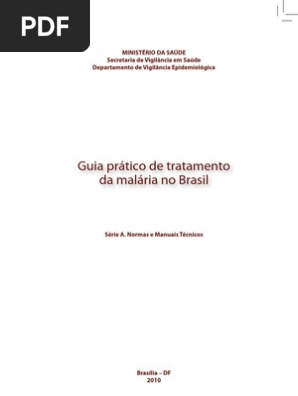 Guia Pratico Tratamento Malaria Brasil 2602 Malaria Plasmodium