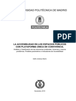 La Accesibilidad en Los Espacios de Plat PDF