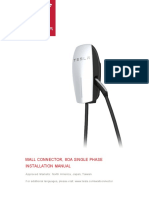 Tesla Wall - Connector - Installation - Manual - 80A - en - US PDF