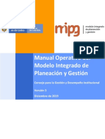 Manual Operativo MIPG PDF