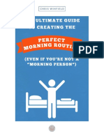 The Perfect Morning Routine Ebook PDF