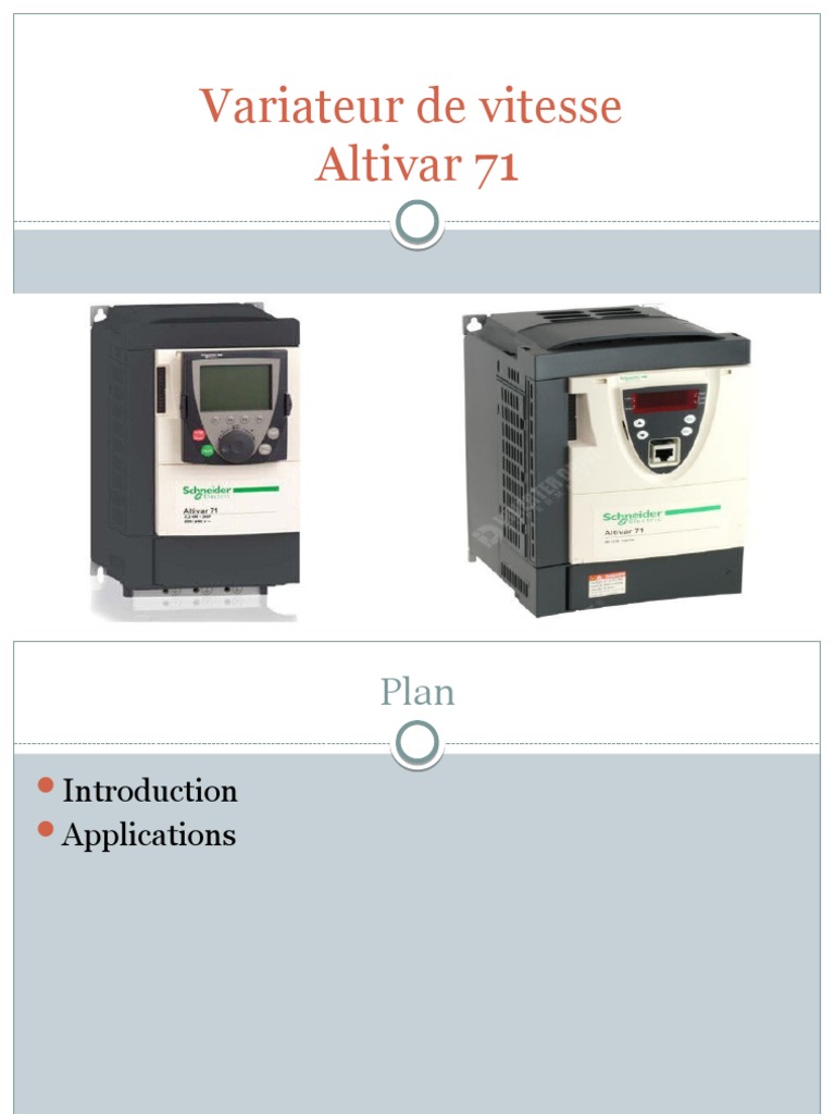 Variateur de Vitesse PDF — free download