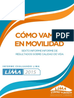 Informe Movilidad 2015