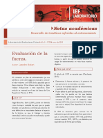 Evaluacion de La Fuerza 2 PDF