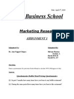 Asian Business School: Marketing Research