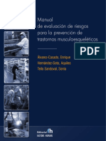 Manual Evaluacion Riesgos para Prevencion Trastornos Musculoesqueleticos NI PDF