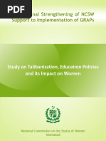 Institutional Strengthening of NCSW Support To Implementation of Graps