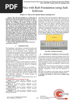 Behavior of Piles With Raft Foundation Using Safe Software: Reshma T.V, Bhavya B S, Rashmi Mishra, Sankalpasri S S