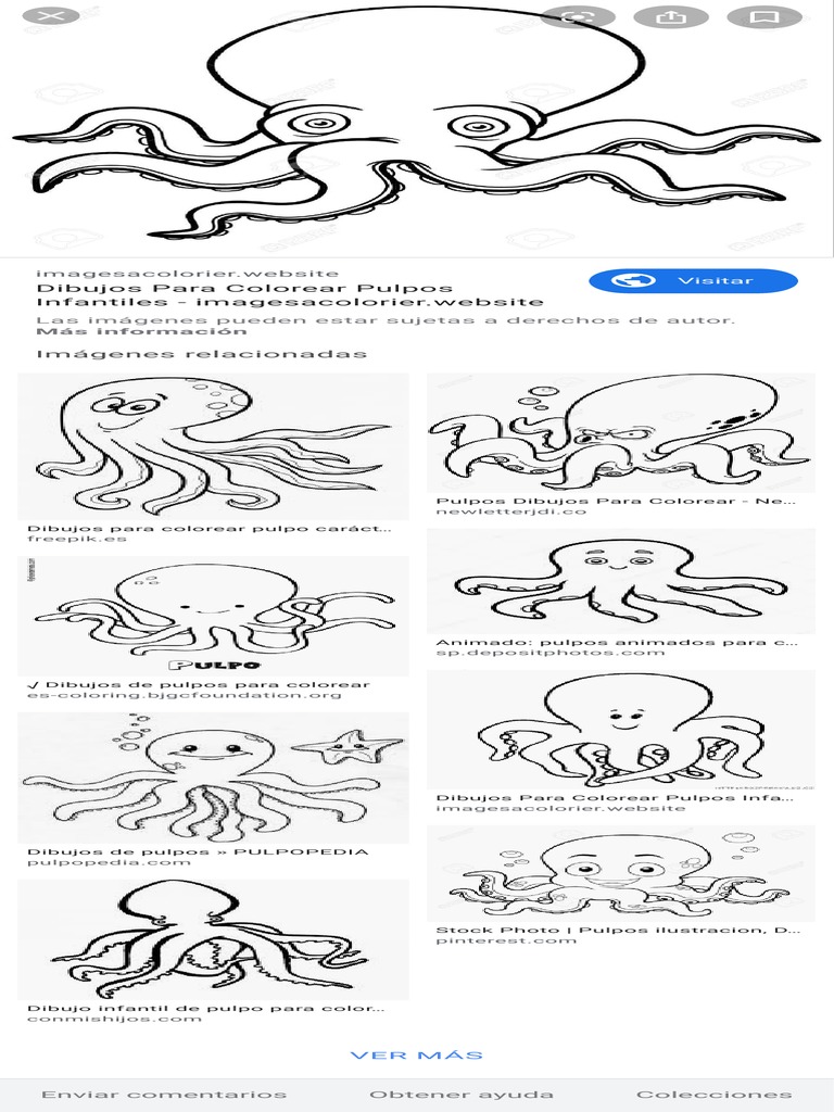 pulpo-para-colorear-b-squeda-de-google-pdf-arte