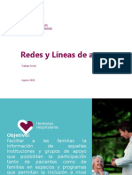 Redes y Líneas de Apoyo Junio 2019