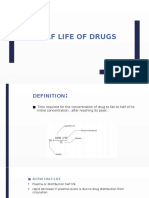 Half Life of Drugs