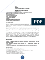 Programa Desarrollo Local y Planeación Participativa-2017