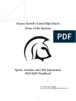 FHC High School Sports and Club Desciptors 2019-2020 (New Format)